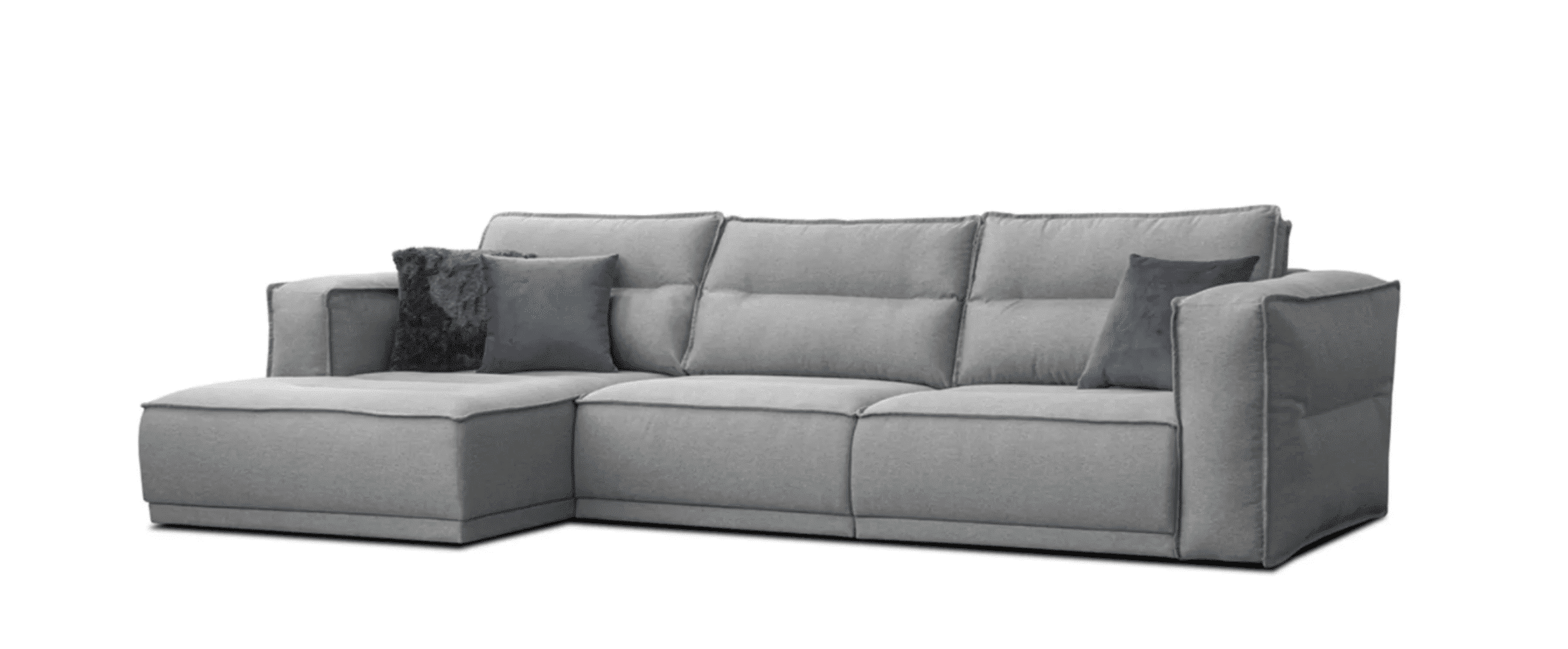 PANORAMA este o canapea modulară care se caracterizează prin moliciune și confort unic.